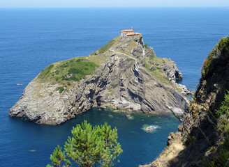Ermitage San Juan de Gaztelugatxe en Espagne