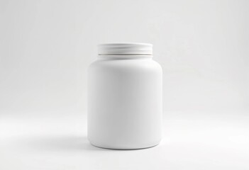 Blank Container for Creativity in a Minimalistic Setting Perfect for Projects. Generative AI