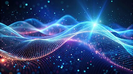 Abstract Particle Waveform Visualization