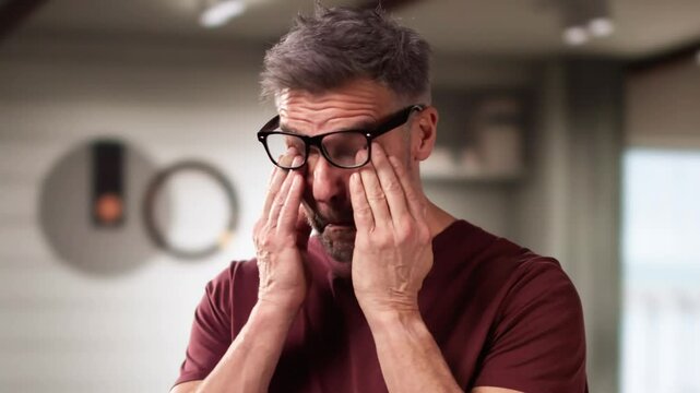 Eye Glaucoma Or Tired Dry Eyesight