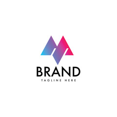 Monogram M Monogram Logo Design Template