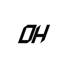 Minimalist logo,

OH monogram logo design letter text name symbol monochrome logotype alphabet character simple logo
