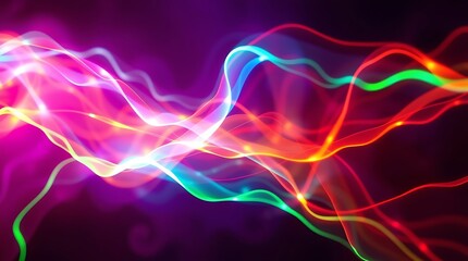 Energy flow abstract background