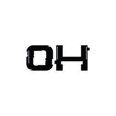 Minimalist logo,

OH monogram logo design letter text name symbol monochrome logotype alphabet character simple logo
