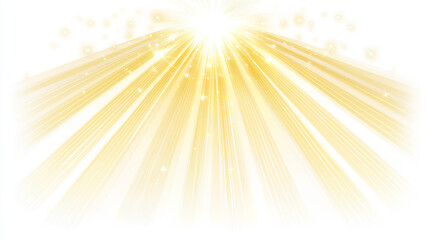 Fototapeta premium Radiant light burst with stunning beams and a soft glow