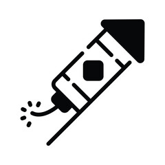 Firecracker vector icon trendy design style, up for premium use