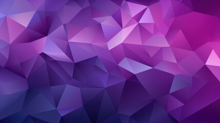 Obraz premium A vibrant abstract geometric pattern with shades of purple and pink.