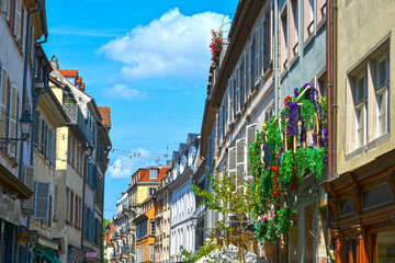 Die Altstadt von Heidelberg in Baden-Württemberg