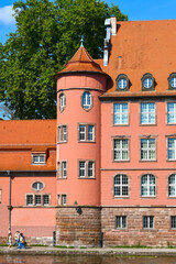 Fototapeta premium Die Thomasschule (École Saint-Thomas) in Straßburg