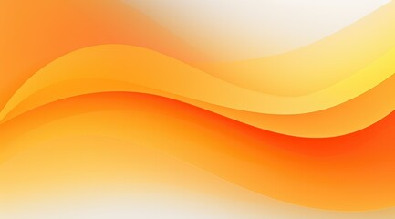 A smooth gradient design with flowing waves in orange hues, ideal for backgrounds or graphics.