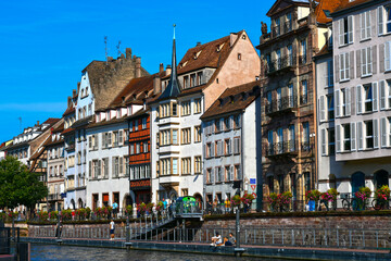 Das Viertel La Petite France in der Altstadt von Straßburg