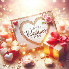 happy Valentine's day background