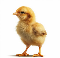 Fototapeta premium baby chicken isolated on white