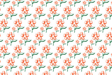 Fototapeta premium Polynesian tattoo tribal pattern background design.