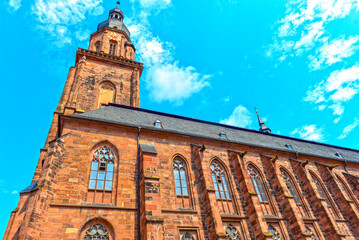 Die Heiliggeistkirche in Heidelberg