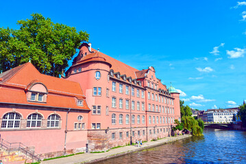 Die Thomasschule (École Saint-Thomas) in Straßburg