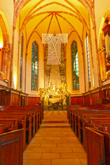 Innenansicht der Thomaskirche in Straßburg