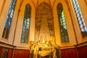 Innenansicht der Thomaskirche in Straßburg