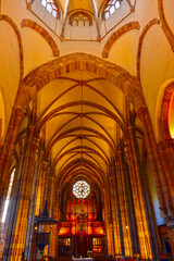 Innenansicht der Thomaskirche in Straßburg