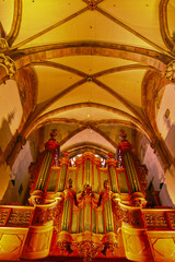 Innenansicht der Thomaskirche in Straßburg