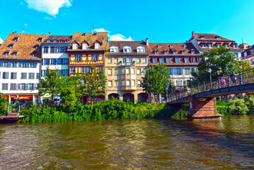 Die historische Altstadt von Straßburg