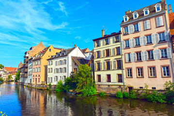 Das Viertel La Petite France in der Altstadt von Straßburg