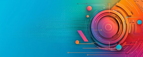 Obraz premium strategic market targeting, arrows and target graphics, conceptual flowcharts with a modern touch, dynamic, clean art style, muted gradients with bold accents, professional presentation quality,