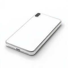 Detailed White Smartphone Mockup