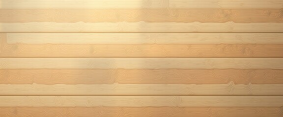 Fototapeta premium Natural wood planks create seamless pattern. Light brown tones illustrate wood grain texture. Horizontal lines form consistent visual design. Graphic element ideal for home decor interior design