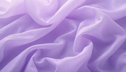 Obraz premium Lavender fabric with subtle floral patterns.