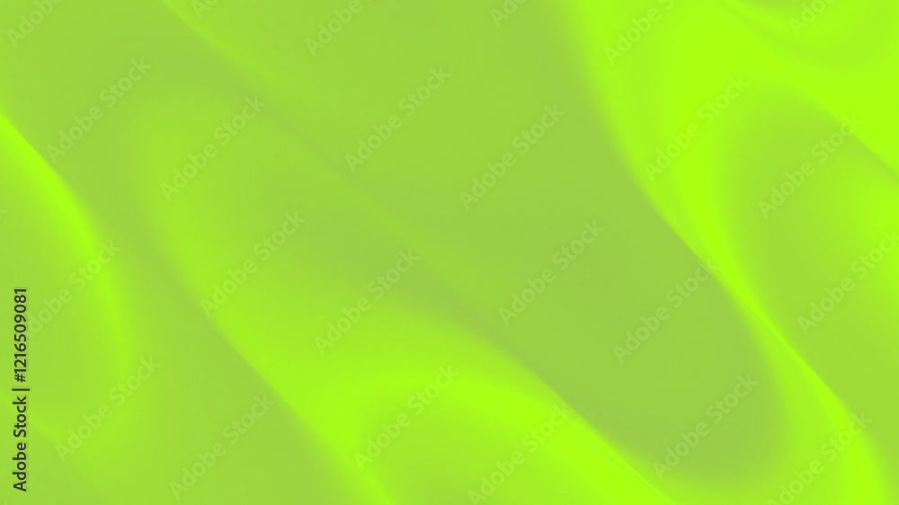 Poster lime green abstract: a vibrant, dynamic abstract background featuring flowing, wave-like patterns in