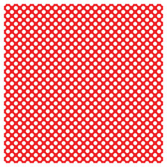 Red and white polka dot pattern seamless. Dot pattern for gift wrap, fabric pattern, textile, tile and wallpaper.