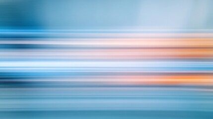 Futuristic abstract blurred lines background in shades of blue with smooth motion effect, high-tech sci-fi aesthetic for digital design, speed concept, and modern technology-inspired wallpaper
