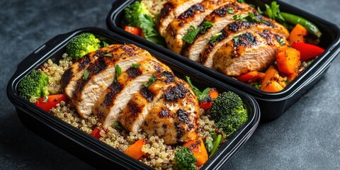 Healthy Meal Pack with Chicken and Veggies