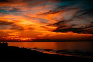 Gardinen Atlantic Ocean on the coast of North Africa Morocco © Евгения Мироненко