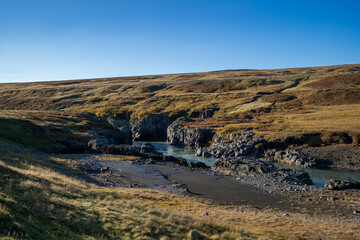 Icelandic autumn landscapes, North Iceland