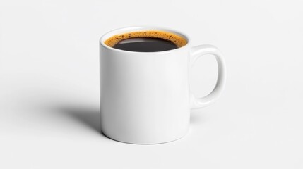 Professional Coffee Mug Mockup for Branding. Generative AI