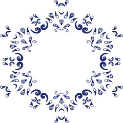 Beautiful Mandala Art and Vector Mandala Design Image.