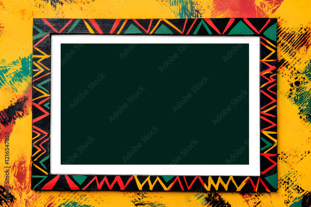 Poster black history month frame,borders and frames black history month , frame for juneteenth with space f
