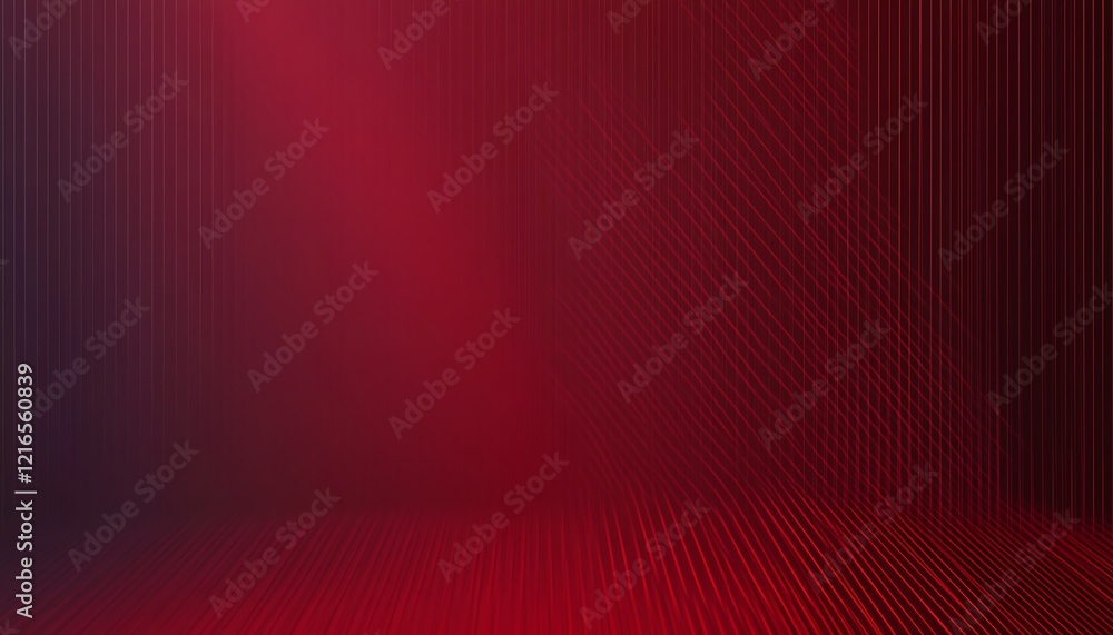 Poster abstract modern red lines stripe background gradient color. red maroon gradient with stylish line su