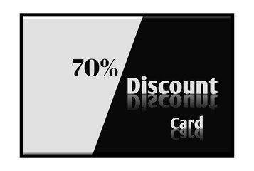 70% discount card, 70% discount voucher, discount shopping voucher card