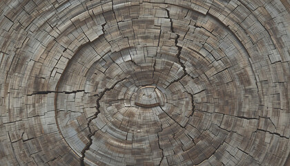 Fototapeta premium abstract wood texture surface in natural plain Lignum Vitae trunk, 3d render, used, grunge, 