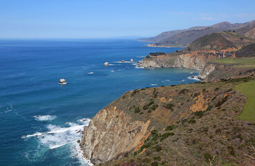 Fototapeta premium View from Hurricane Point - California