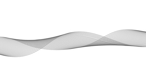 Abstract wave line for banner, wallpaper background with wave design.	