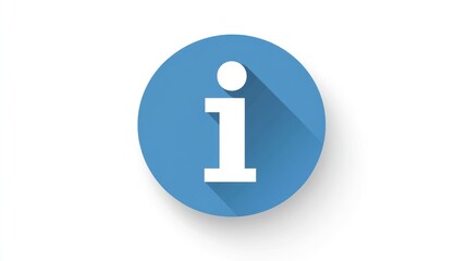 Information Icon: A Simple, Clean, and Modern Design