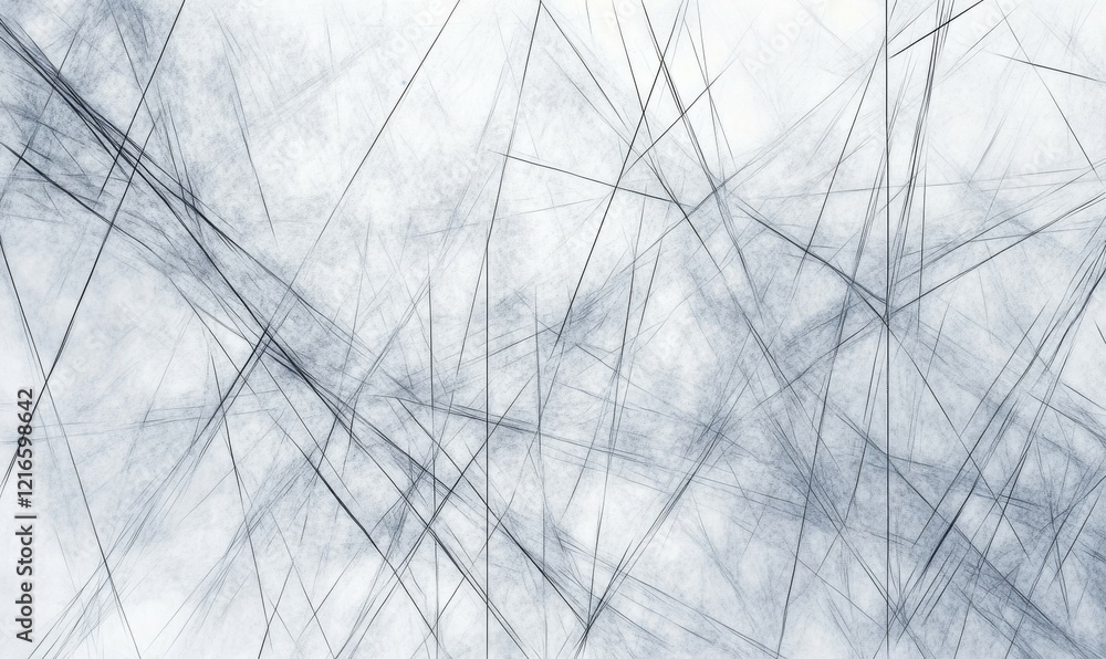 Aufkleber light gray abstract background with thin and scattered business lines