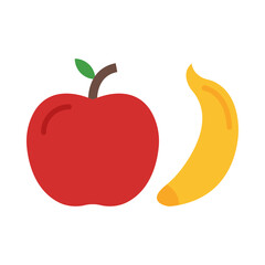Fruits flat icon