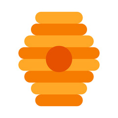 Beehive flat icon