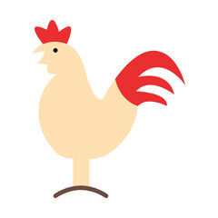 Chicken flat icon