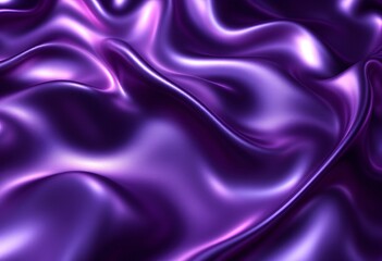 Obraz premium Luxurious Purple Silk: Abstract Drapery in a Rich, Deep Hue